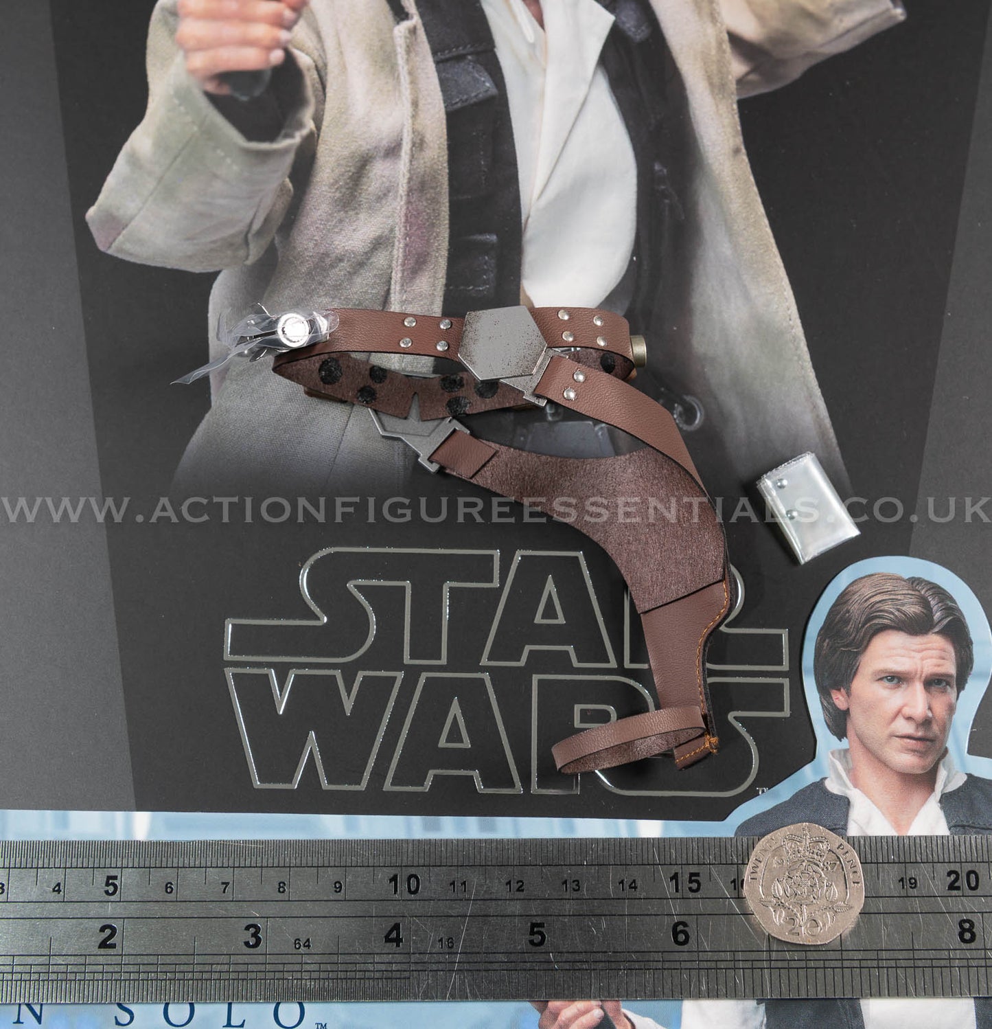Hot Toys - Han Solo Belt Holster - Star Wars - MMS740 - Return of The Jedi 1:6 Loose Parts