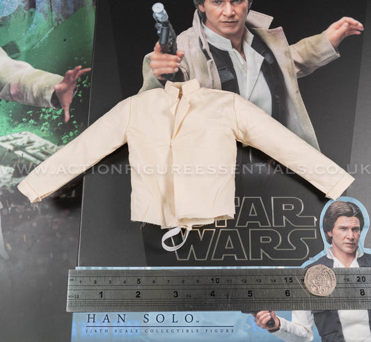 Hot Toys - Han Solo Shirt Top - Star Wars - MMS740 - Return of The Jedi 1:6 Loose Parts