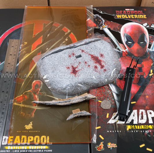 Hot Toys - Deadpool Display Base Diorama Stand - Battling Version - MMS782 - 1:6 Loose Parts
