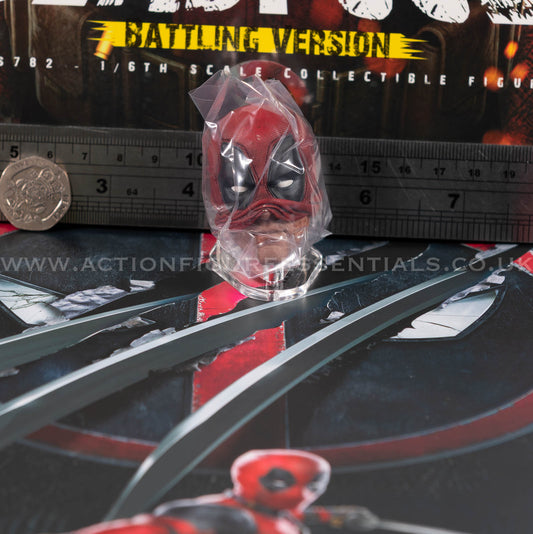 Hot Toys - Deadpool Partially Masked Head Sculpt - Battling Version - MMS782 - 1:6 Loose Parts