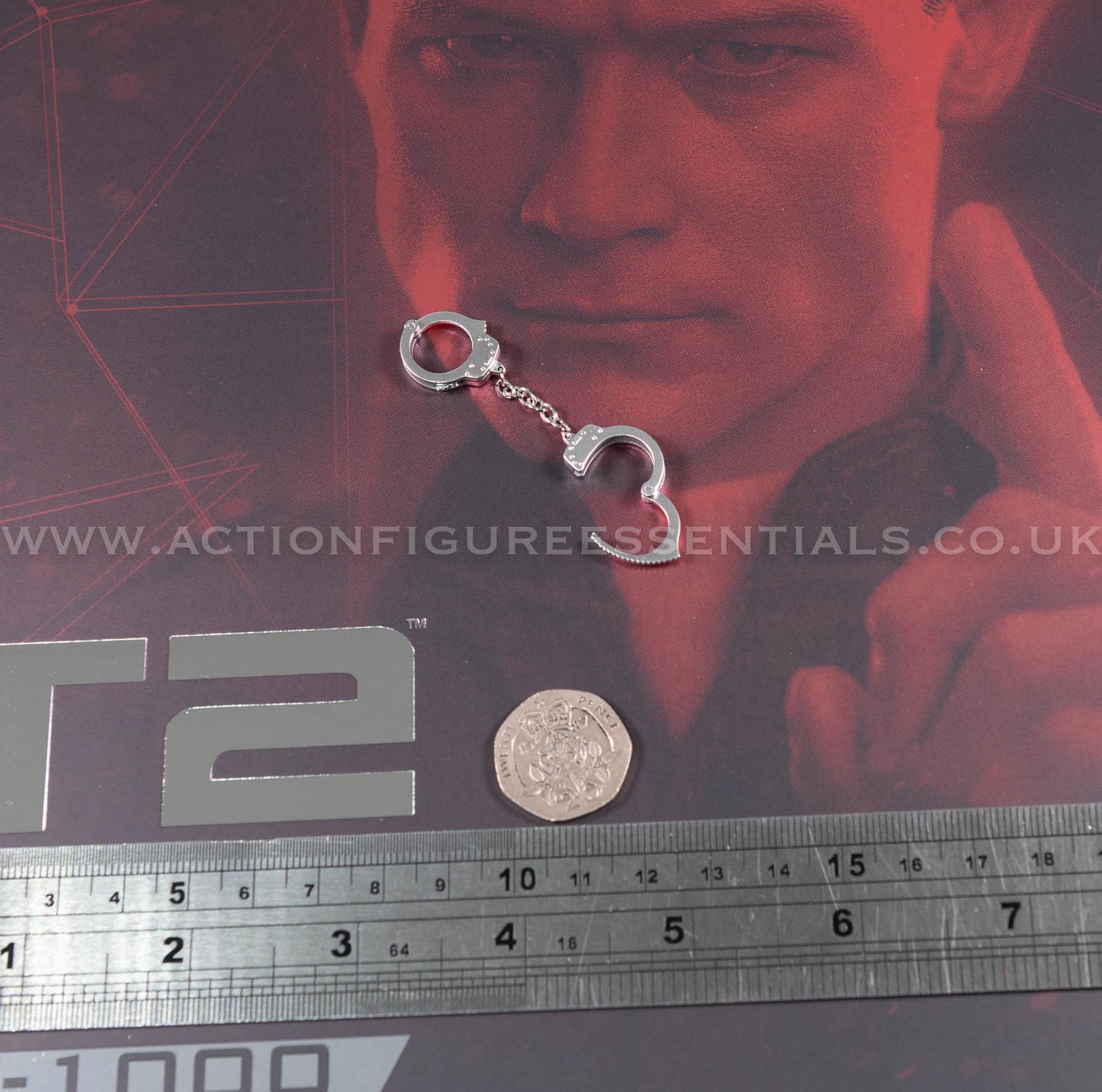 Hot Toys - T-1000 Terminator 2.0 Police Handcuffs - MMS774 - 1:6 Loose Parts