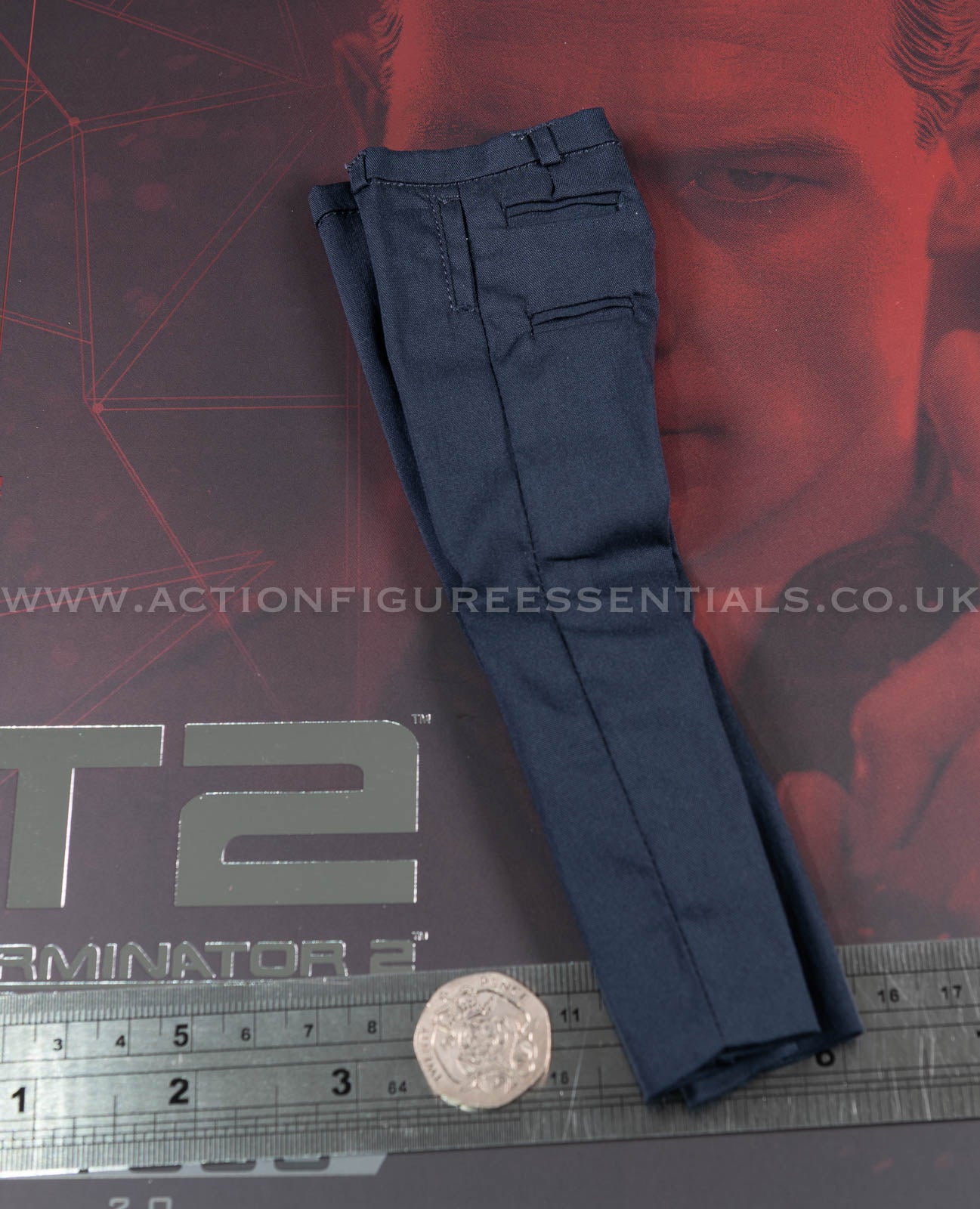 Hot Toys - T-1000 Terminator 2.0 Police Trousers Pants - MMS774 - 1:6 Loose Parts