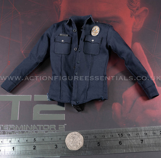 Hot Toys - T-1000 Terminator 2.0 Police Shirt with Badges - MMS774 - 1:6 Loose Parts