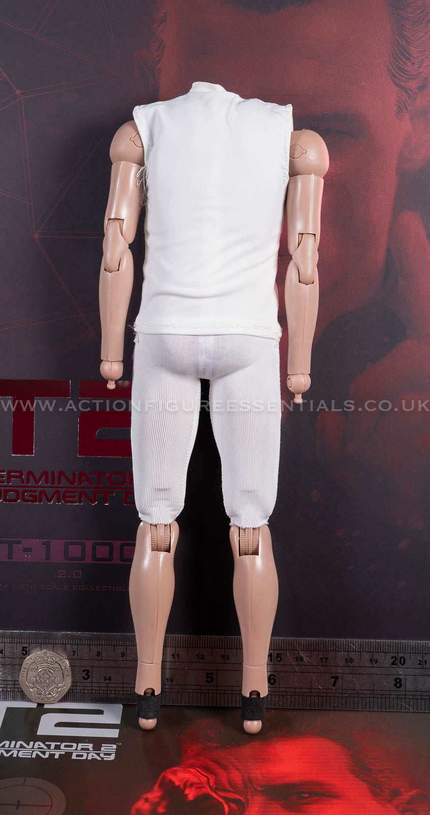 Hot Toys - T-1000 Terminator 2.0 Body - MMS774 - 1:6 Loose Parts