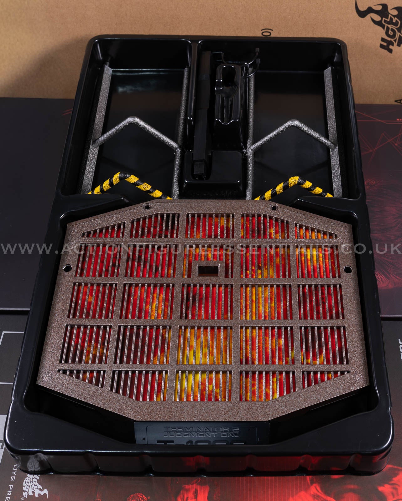 Hot Toys - T-1000 Terminator 2.0 Diorama Display Stand Base - MMS774 - 1:6 Loose Parts