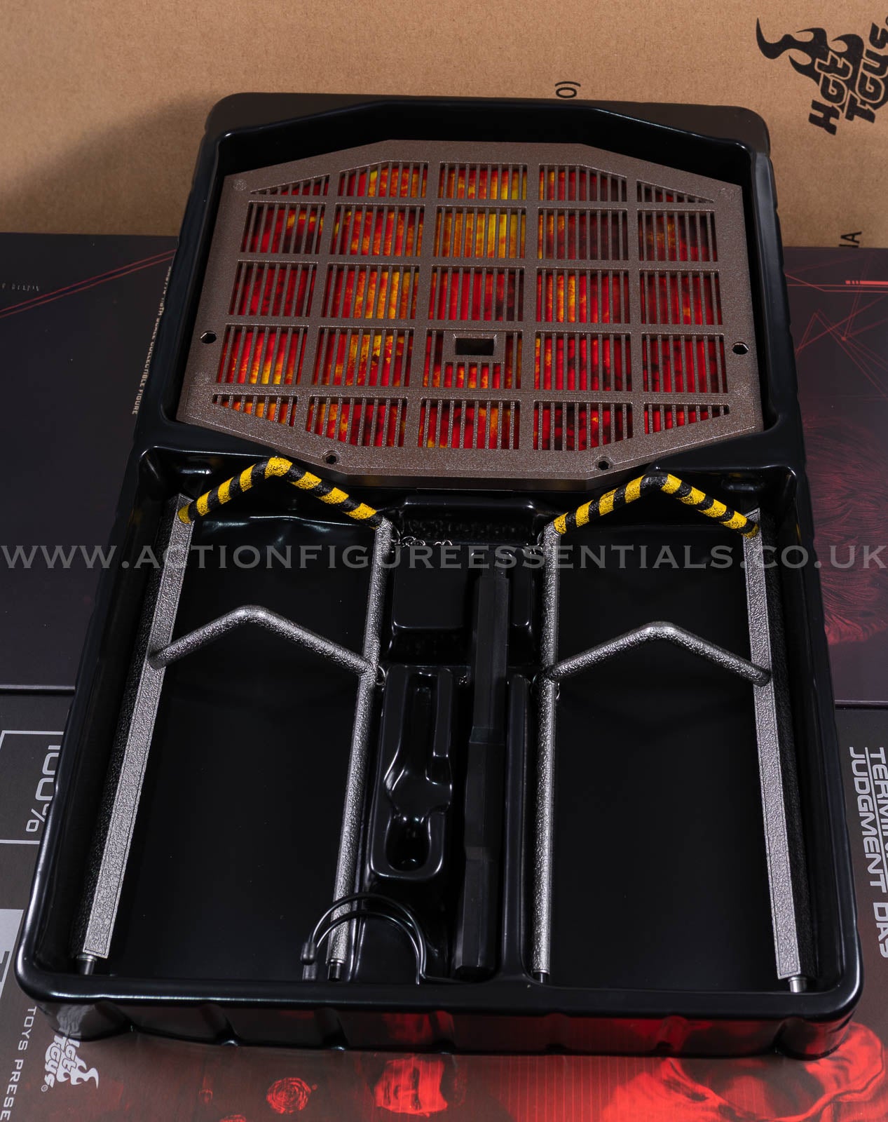 Hot Toys - T-1000 Terminator 2.0 Diorama Display Stand Base - MMS774 - 1:6 Loose Parts
