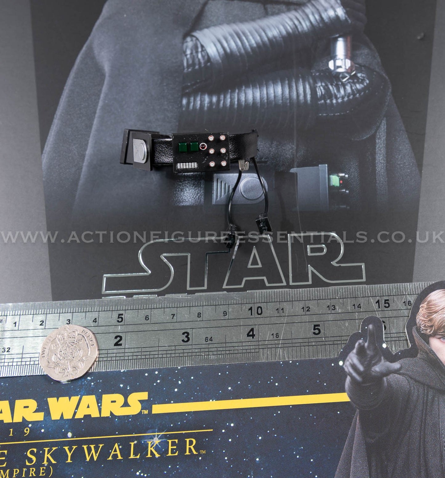 Hot Toys - Luke Skywalker LED Belt Control Boxes - Star Wars - CMS019 Dark Empire - 1:6 Loose Parts