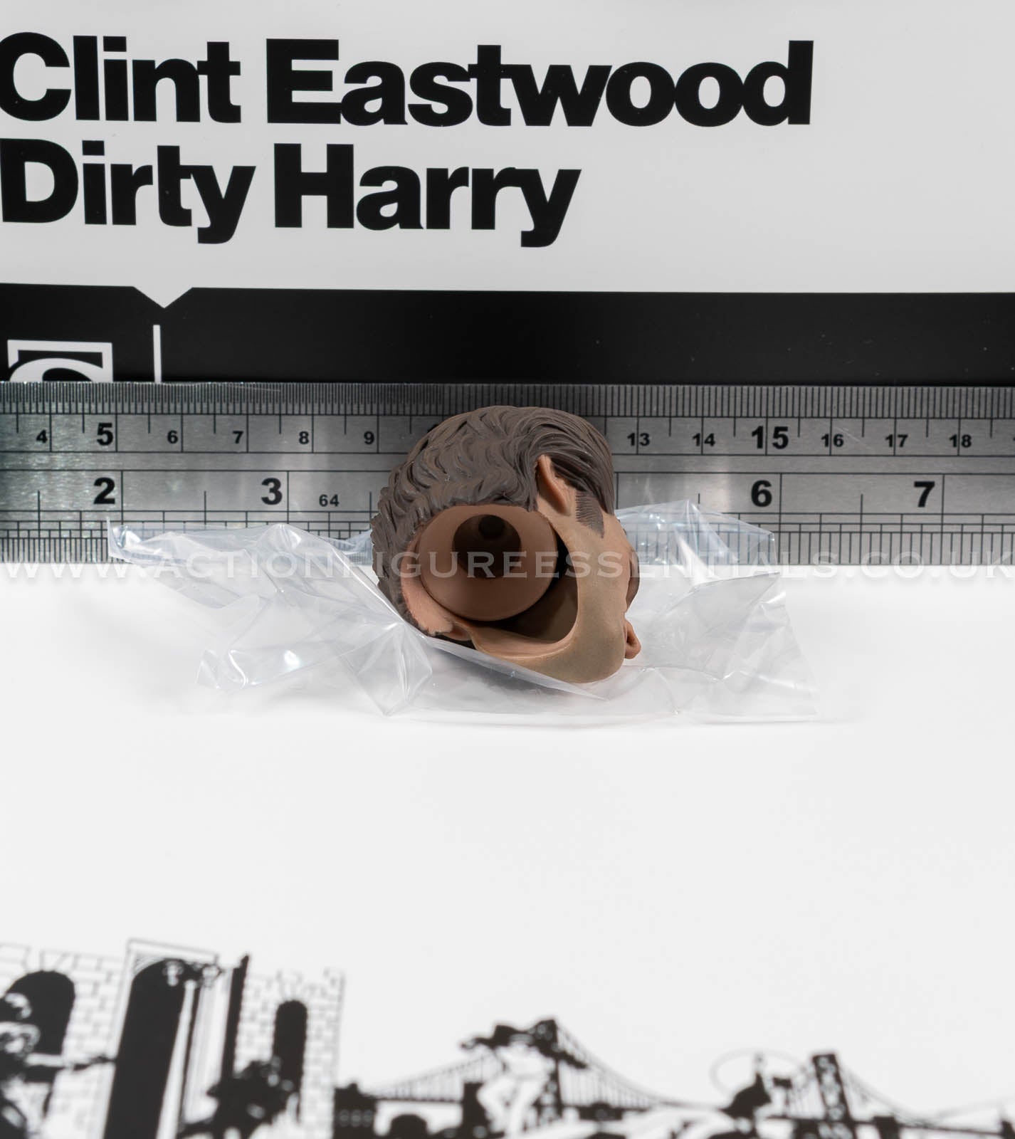 Dirty Harry - Head Sculpt - Clint Eastwood Legacy Collection - Sideshow - 1:6 Scale Loose Parts