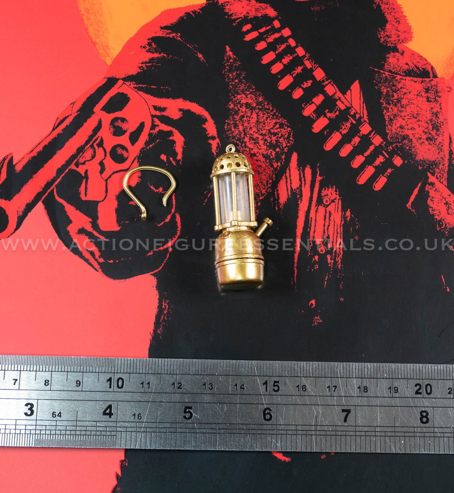 The Gunslinger - Arthur Morgan LED Oil Lantern Lamp - Outlaws of The West - Limtoys - 1:6 Scale Loose Parts - Red Dead Redemption