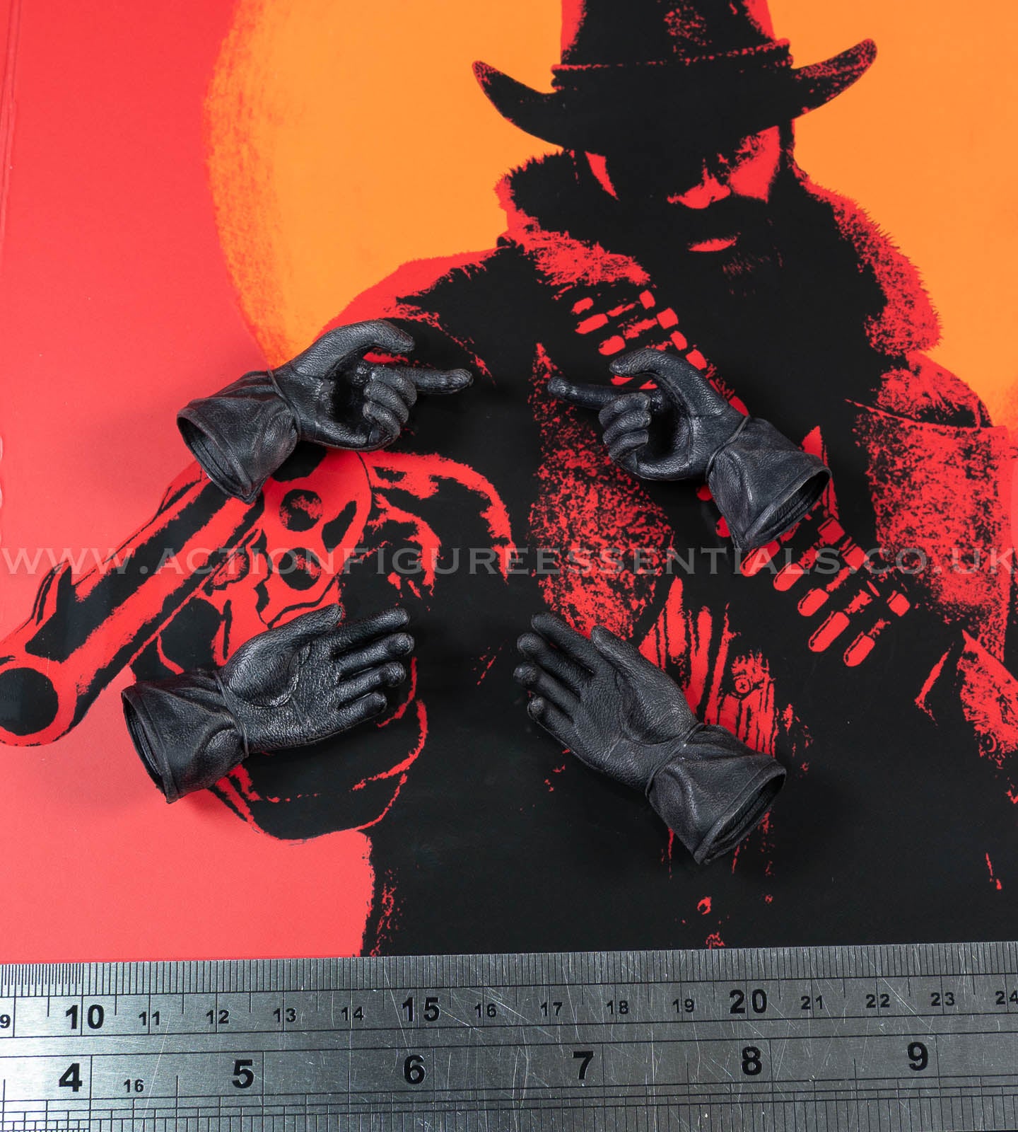 The Gunslinger - Arthur Morgan Gloved Hands - Outlaws of The West - Limtoys - 1:6 Scale Loose Parts - Red Dead Redemption