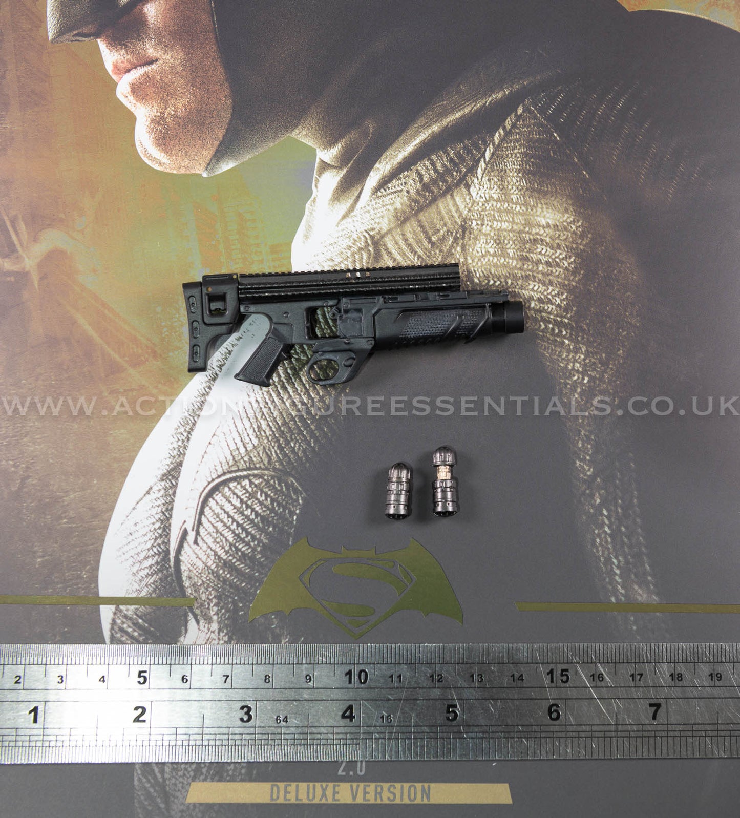 Hot Toys - Batman Kryptonite Grenade Launcher Gun BVS 2.0 - MMS732 Deluxe - 1:6 Loose Parts DC