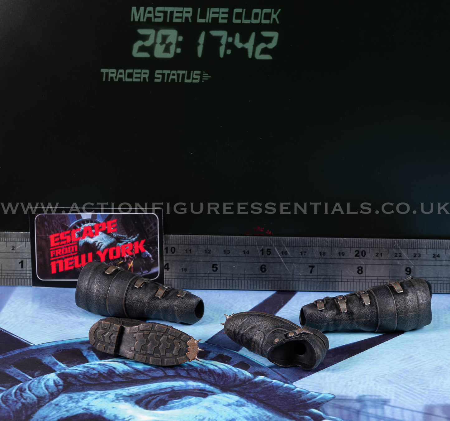 Snake Plissken - Tall Boots - Escape From New York - Crown Series Real Hair Edition - 1:6 Scale Figure - Asmus Collectibles