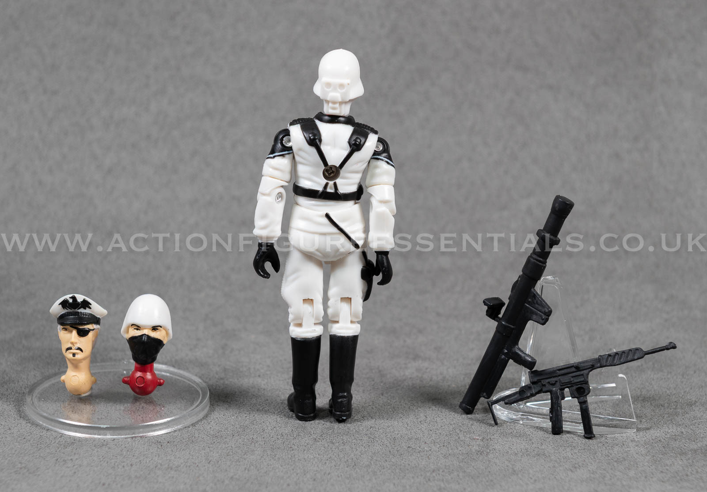 Action Force GI Joe Arctic Red Shadow Custom Retro Vintage Figures Classic O-Ring Design