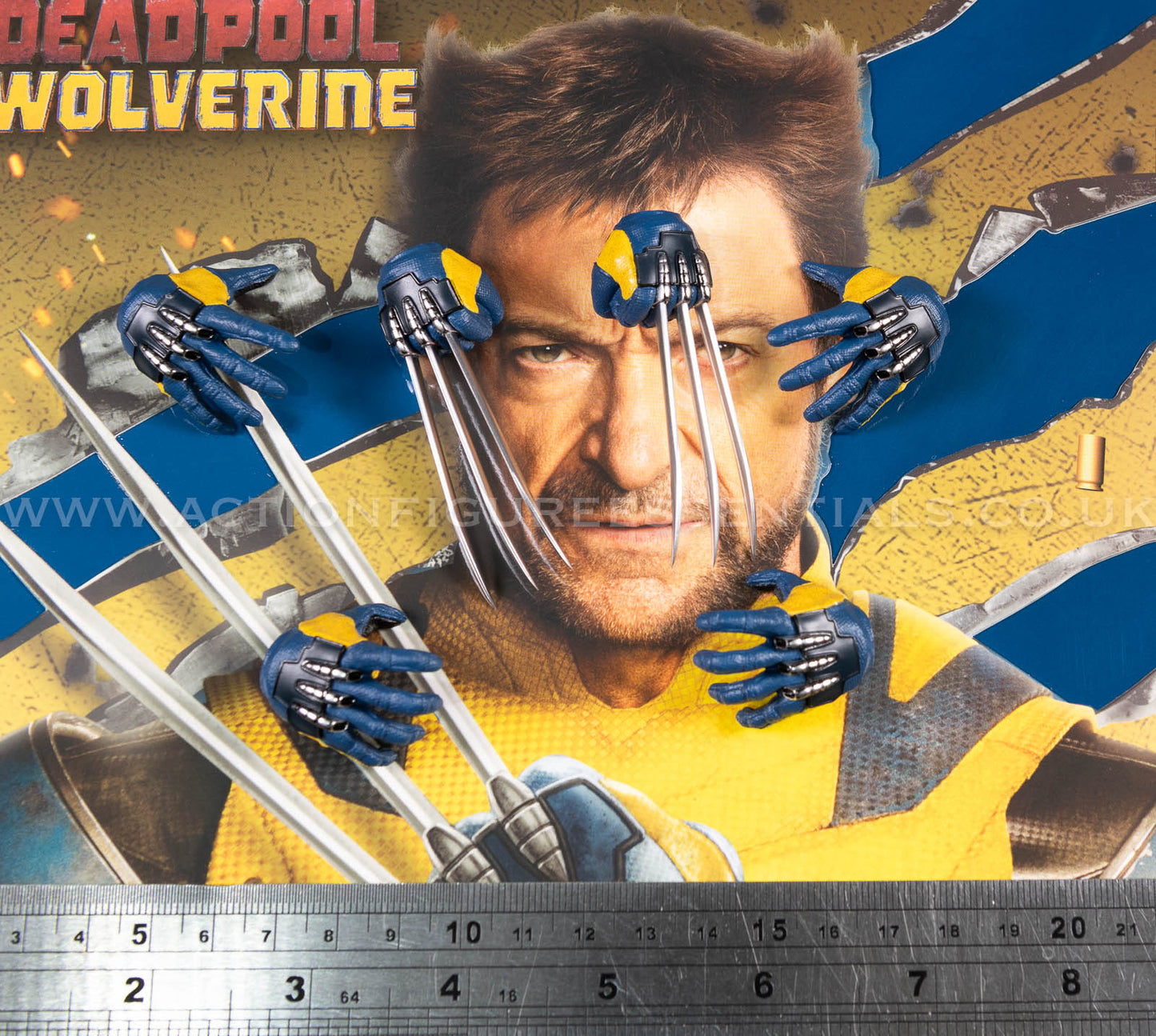 Hot Toys - Wolverine Deluxe Claw Hand Set - Deadpool v Wolverine - MMS754 - 1:6 Scale Parts Marvel