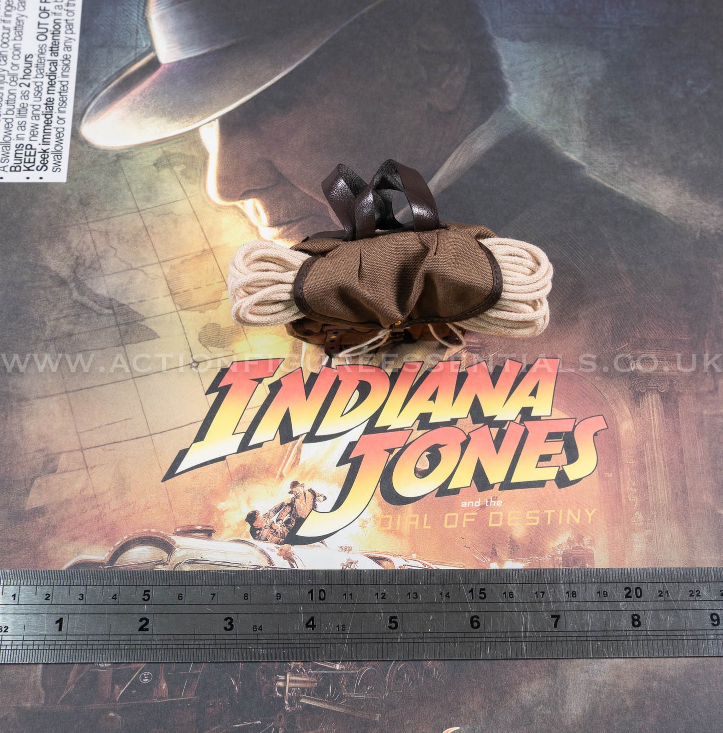 Hot Toys - Indiana Jones - Back Pack Rope Set - Dial of Destiny - MMS717 - 1:6 Scale Parts Deluxe Version