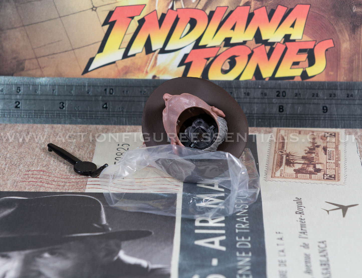 Hot Toys - Indiana Jones - Head Sculpt - Dial of Destiny - MMS717 - 1:6 Scale Parts Deluxe Version