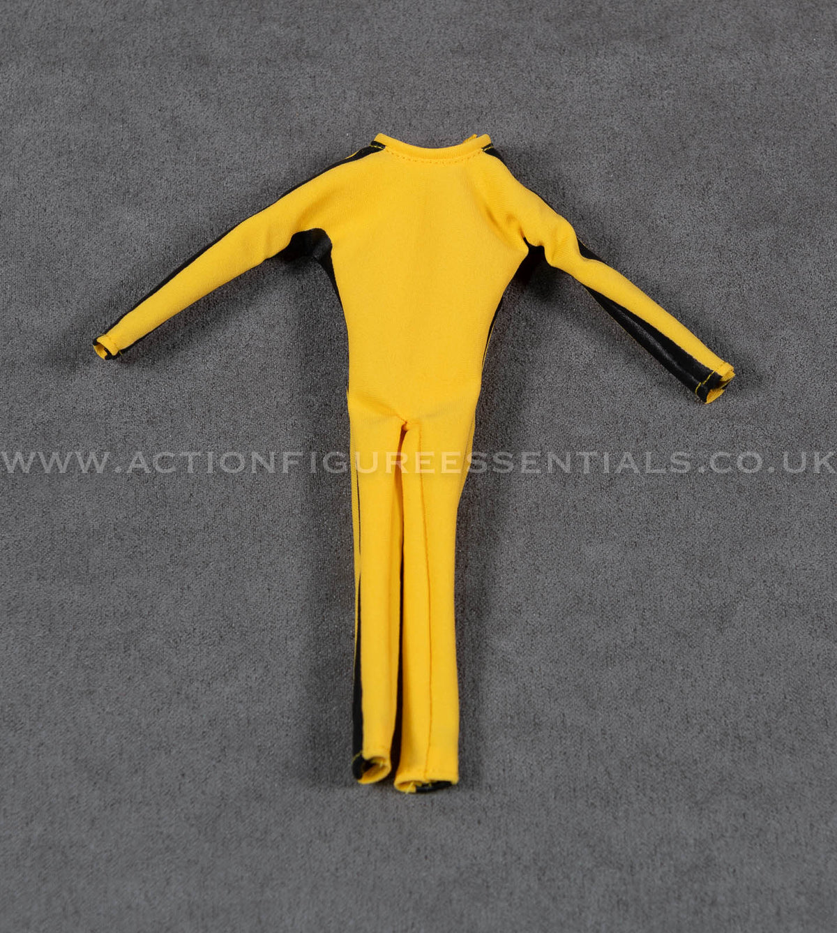 1/12 Scale Yellow Martial Arts Jumpsuit – Action Figure Outfit – additional product image 3