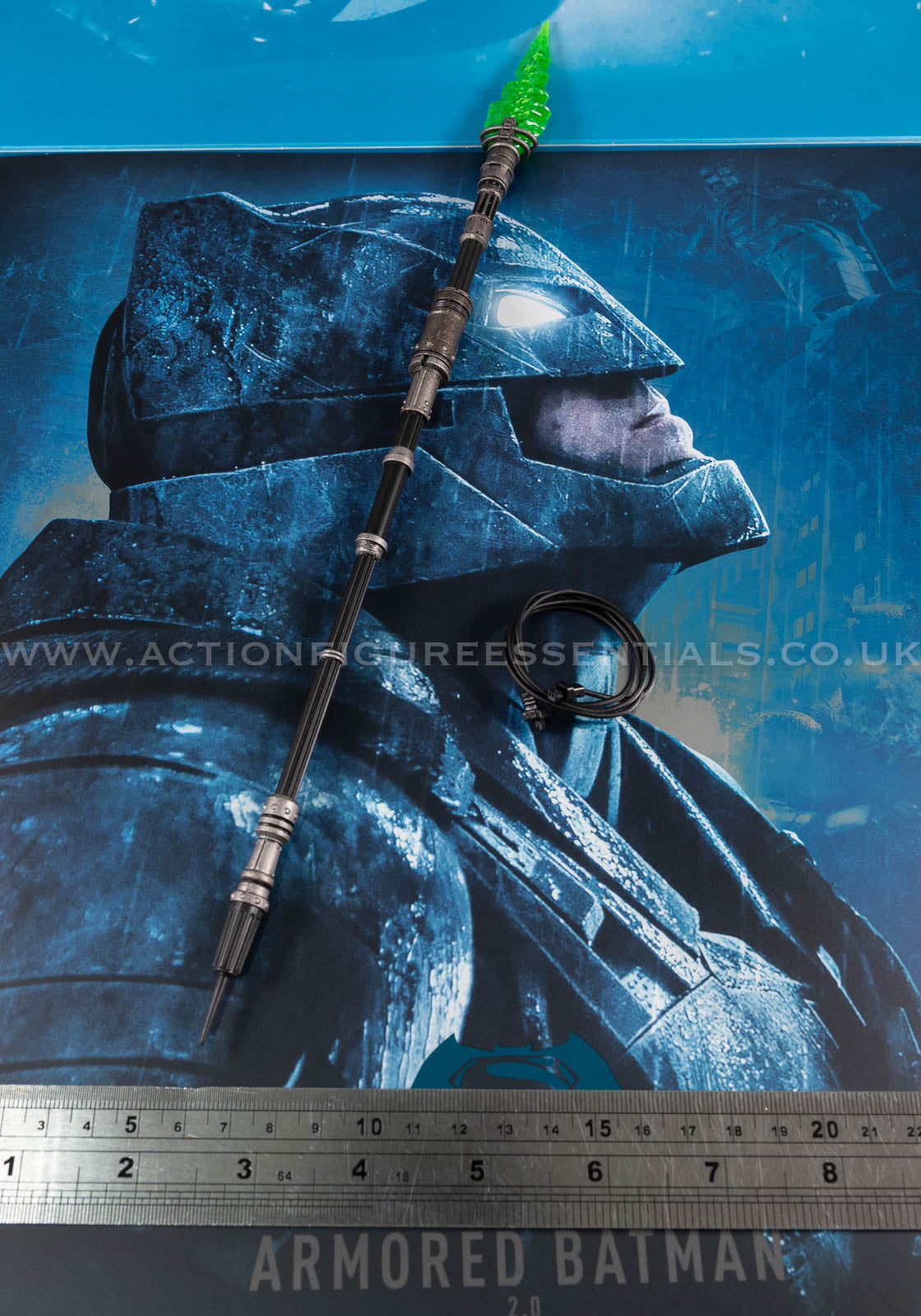 Hot Toys Armored Batman 2.0 Kryptonite Spear 1/6 Scale Accessory MMS743 Batman v Superman Deluxe Part