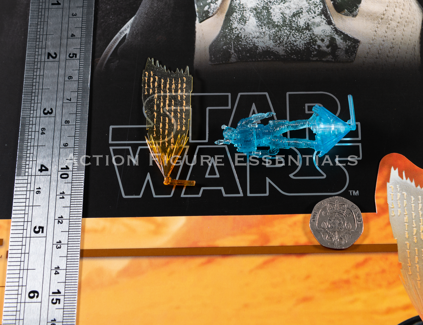 Hot Toys Star Wars Boba Fett Exclusive Hologram & Chain Code 1/6 Figure Part TMS034