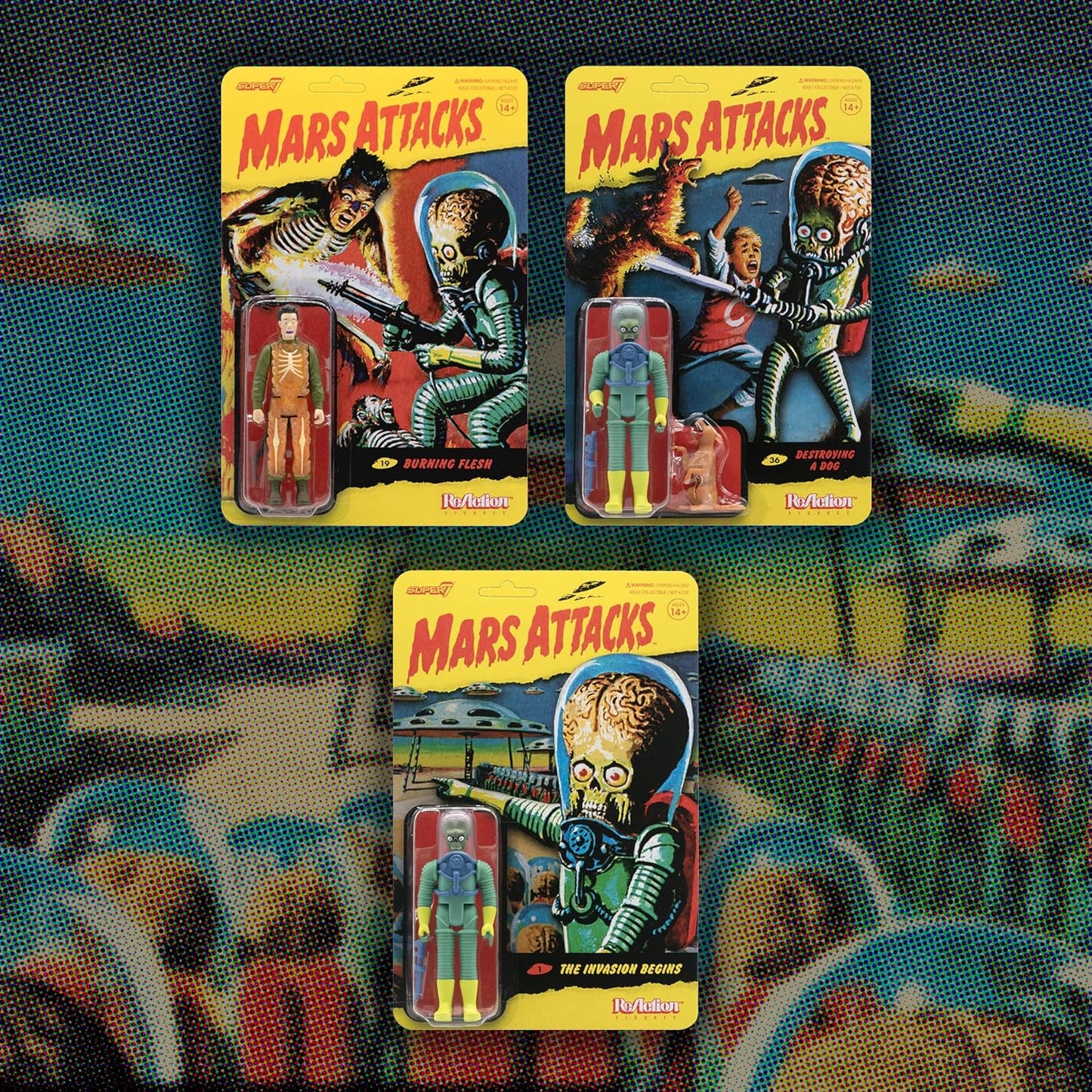 Super7 - Mars Attacks - The Invasion Begins - ReAction Figure Retro Action Figure