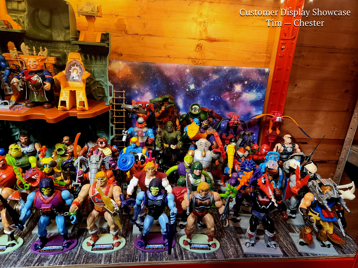 MOTU - Masters of The Universe - Action Figure Stands - Multi Coloured Options Available -