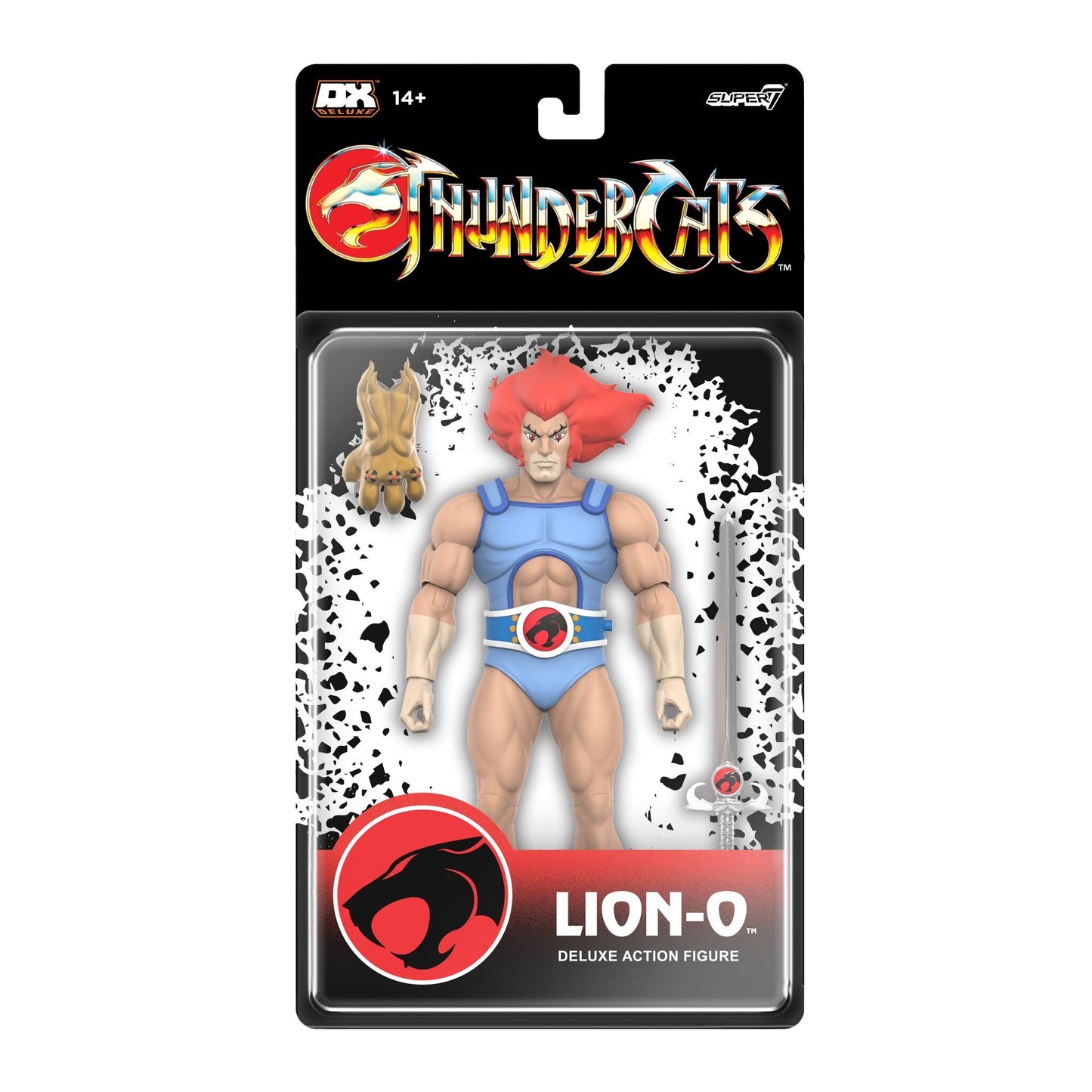 Thundercats Lion-O DX Super7 Retro Action Figure