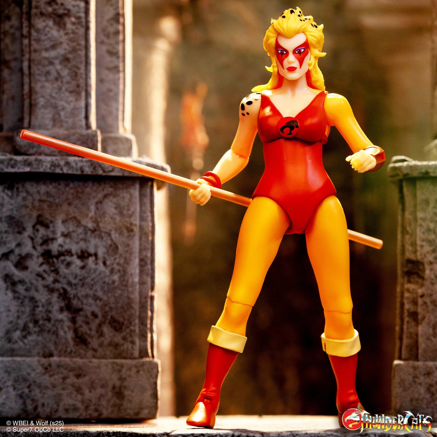 Thundercats Cheetara DX Super7 Retro Action Figure