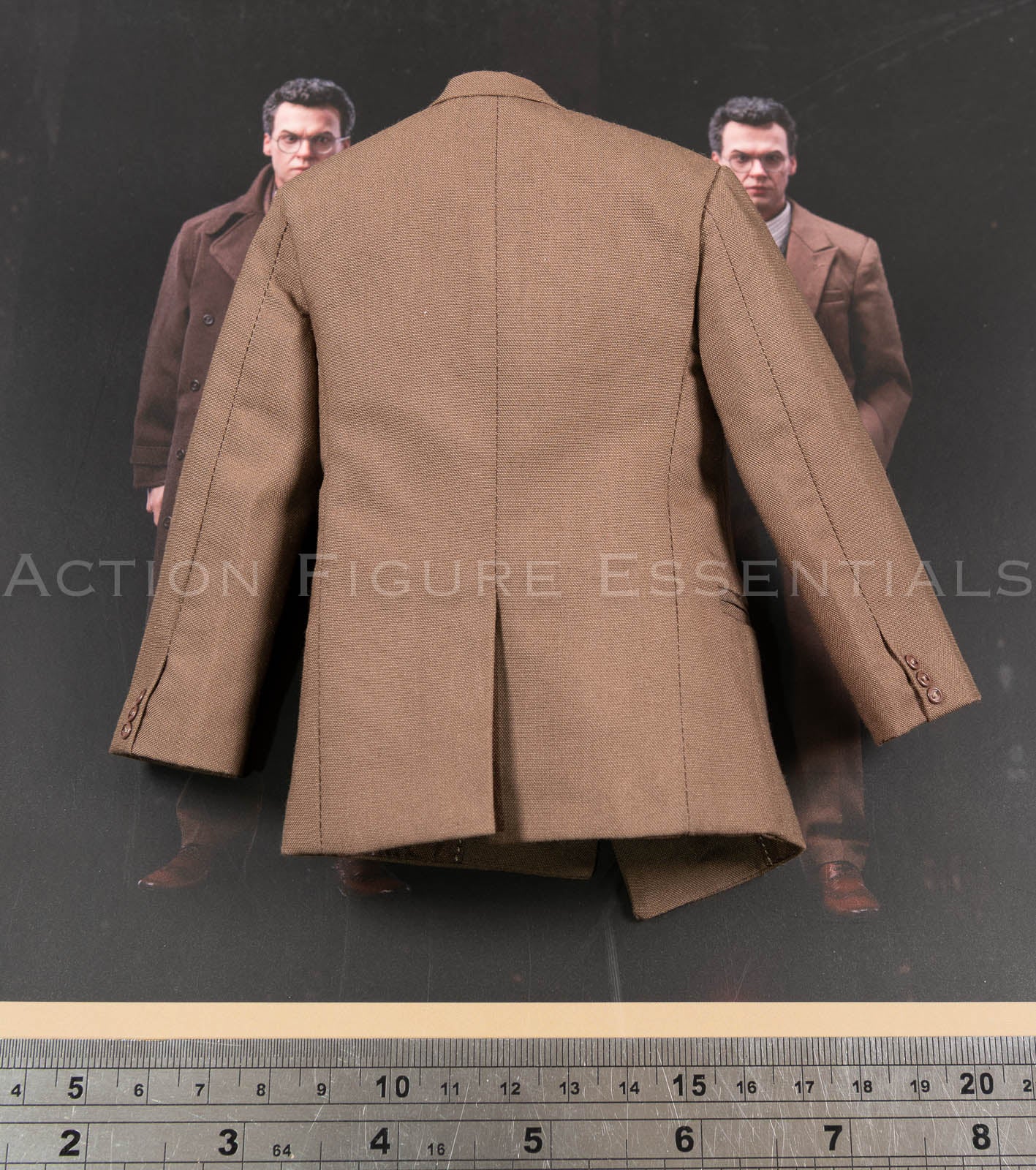 Mars Toys Mr W Batman 1989 Bruce Wayne brown double-breasted suit jacket 1/6 scale