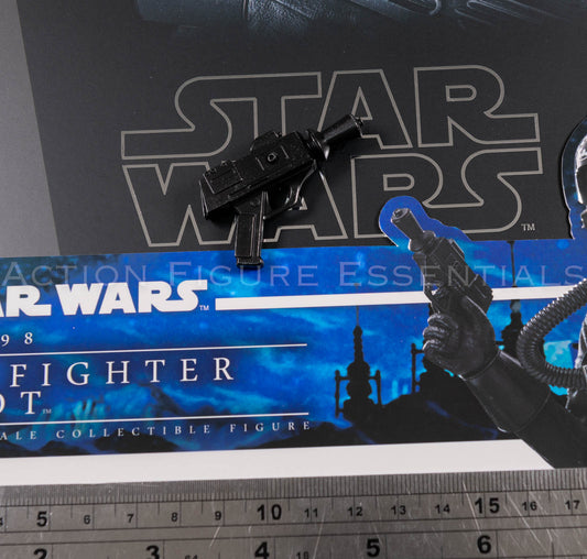 Hot Toys MMS798 TIE Fighter Pilot blaster pistol original Star Wars 1/6 scale part