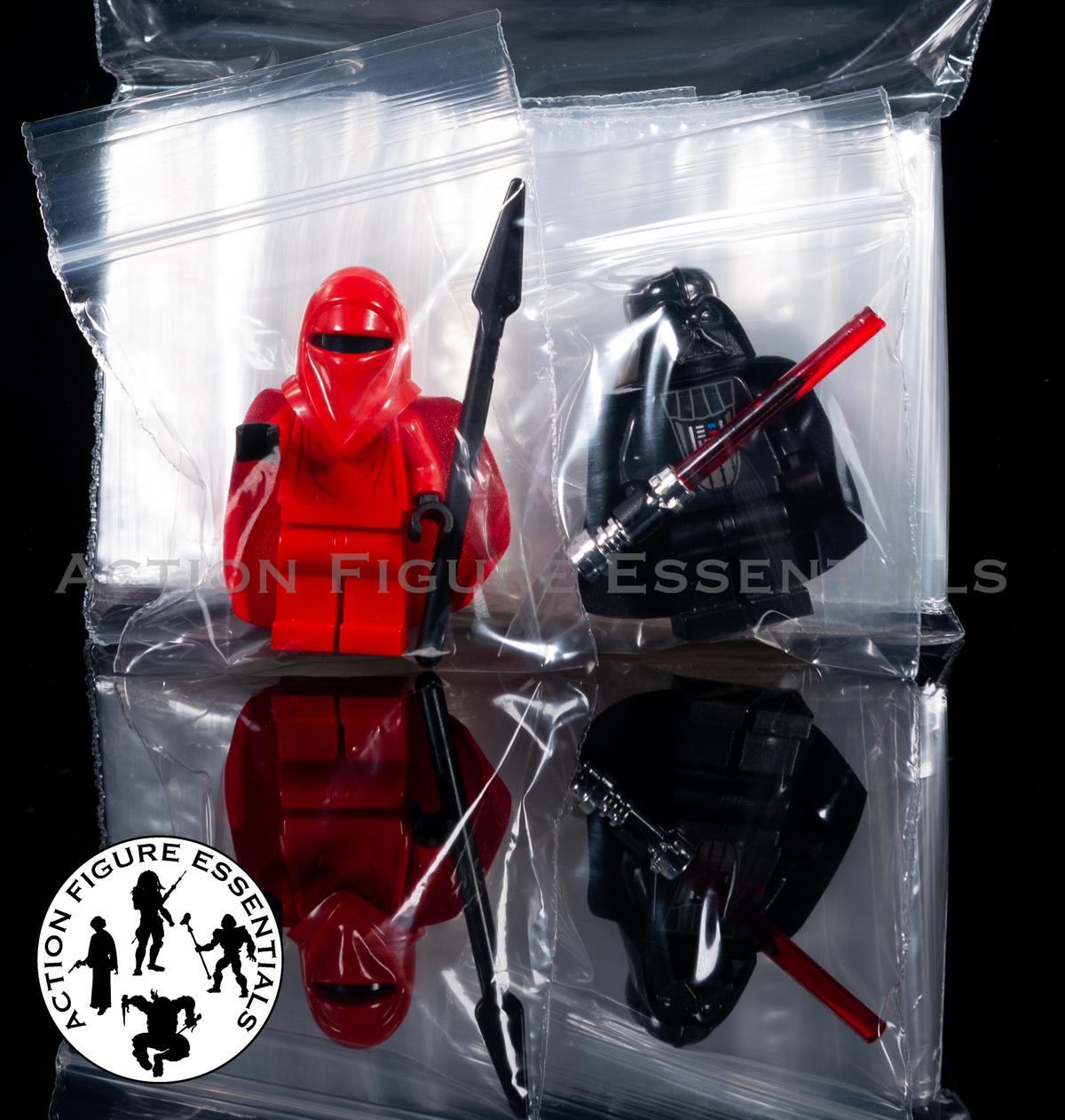 Acid-Free LEGO Minifigure Storage Bags 55 × 55mm