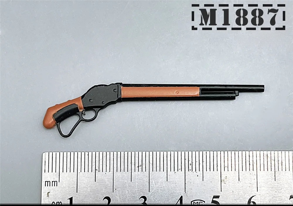 1/12 Scale Action Figure Weapons – Individual Mini Gun Models for 6” Figures