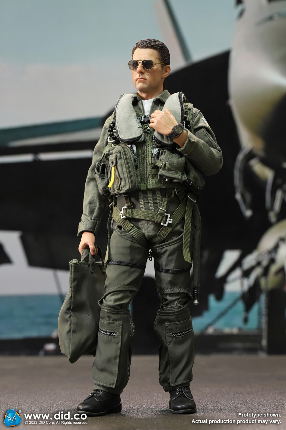 DID - Top Gun - MA80170 US Navy F/A-18E Pilot – Captain Mitchell - 1:6 Scale Action Figure