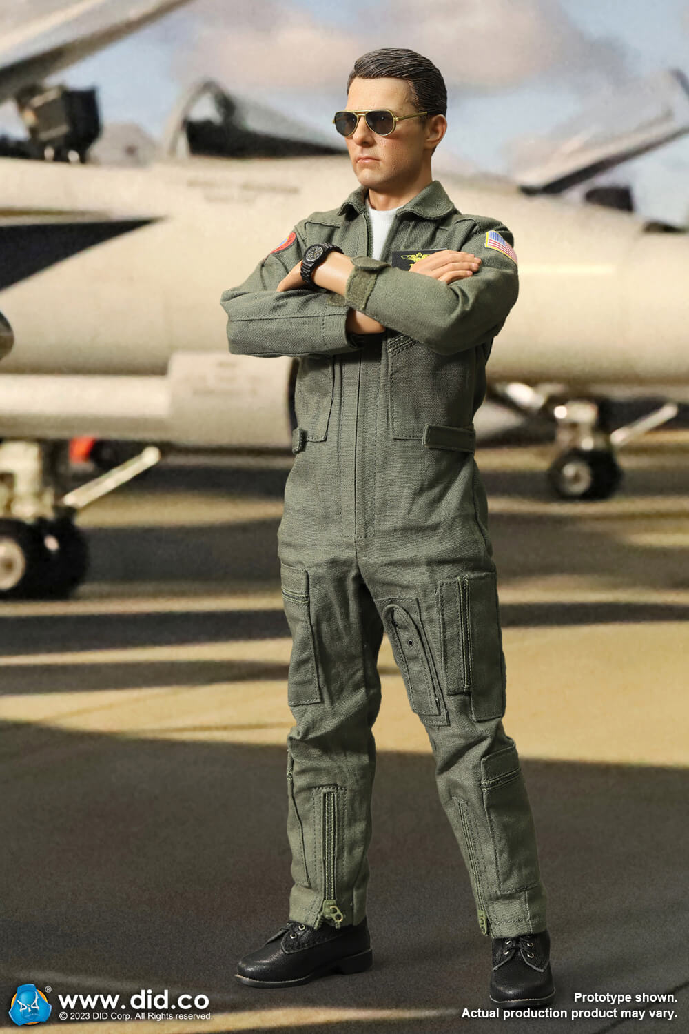 DID - Top Gun - MA80170 US Navy F/A-18E Pilot – Captain Mitchell - 1:6 Scale Action Figure