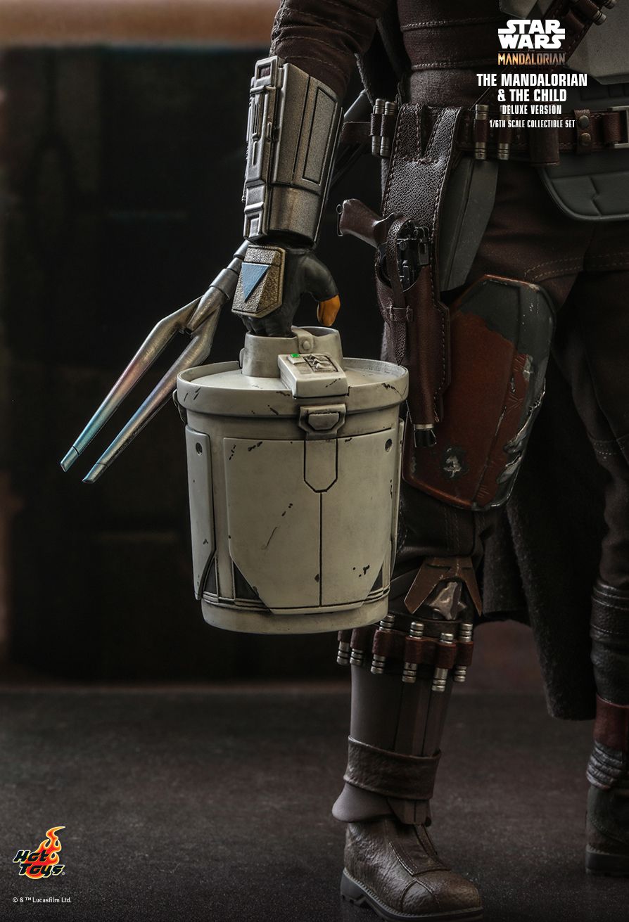 Hot Toys 1:6 - Mandalorian and The Child (Grogu) - Deluxe Set - TMS015 - Star Wars