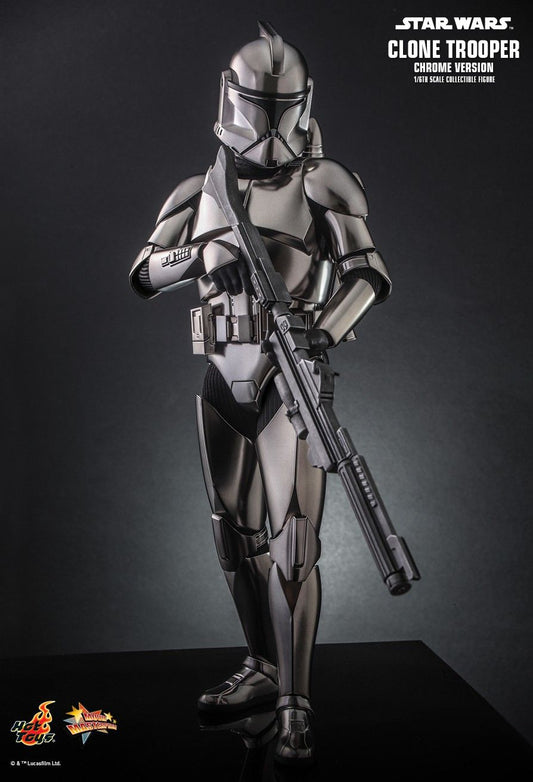 Hot Toys 1:6 - Clone Trooper - Chrome - Exclusive - MMS643 - Star Wars