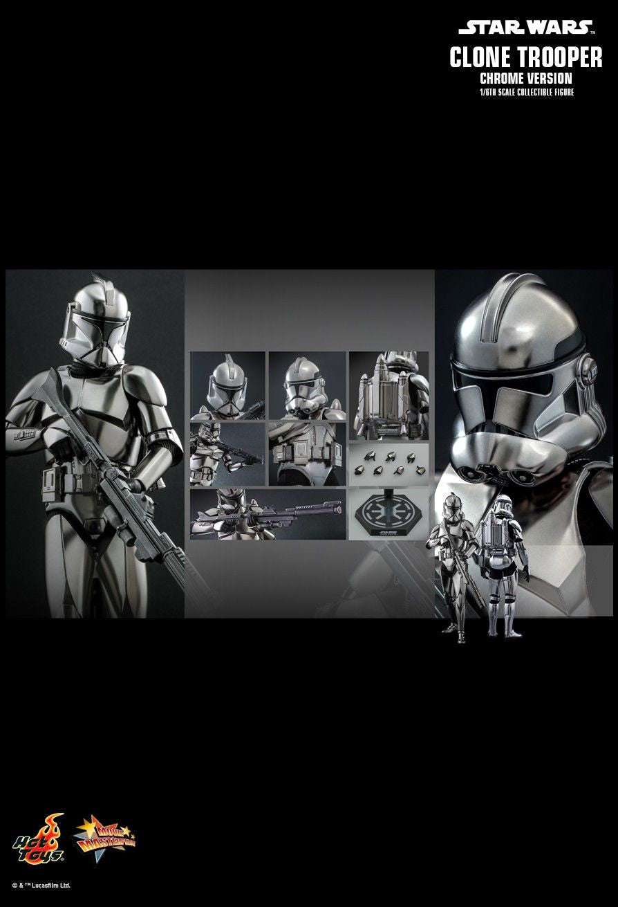 Hot Toys 1:6 - Clone Trooper - Chrome - Exclusive - MMS643 - Star Wars