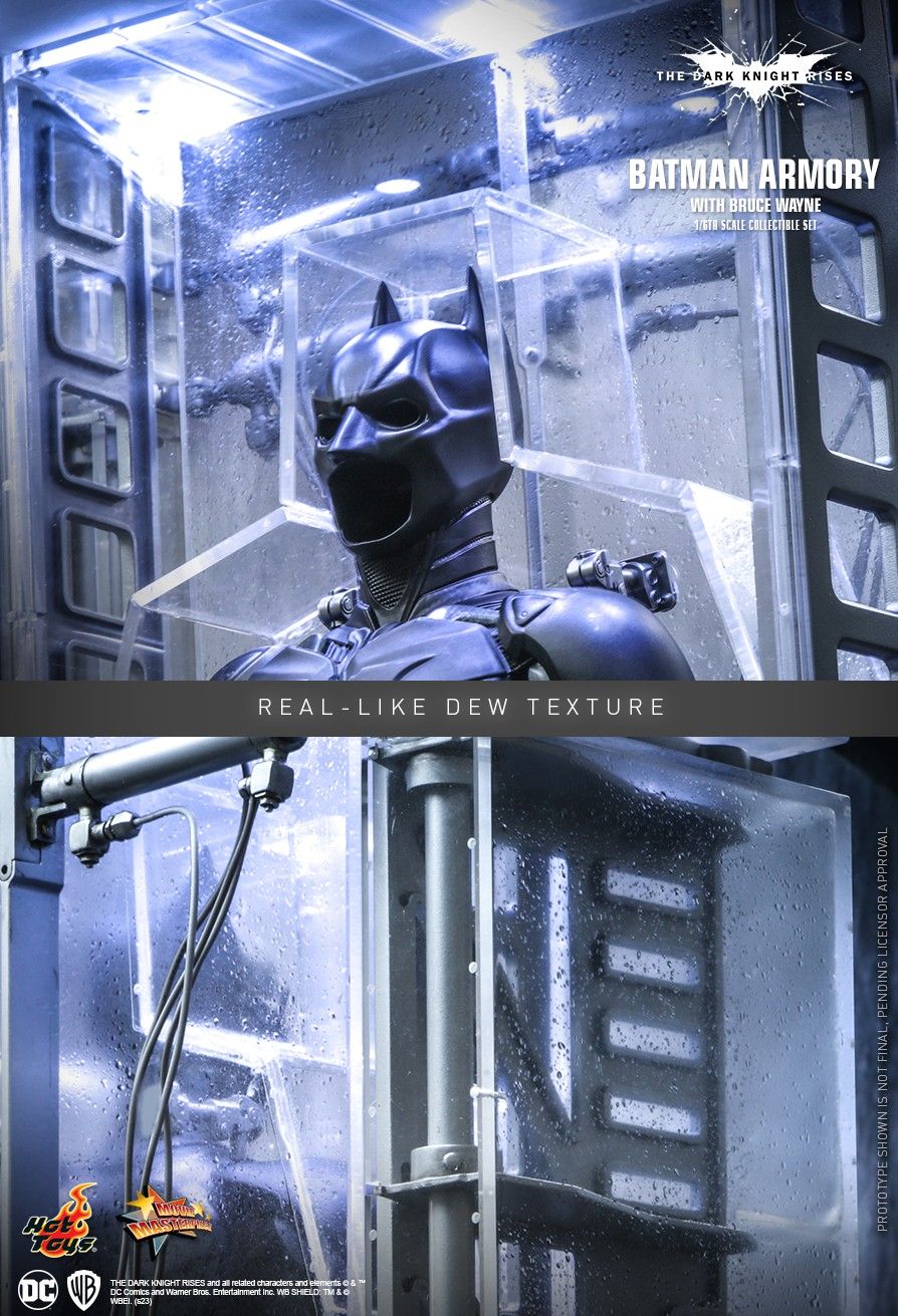 Hot Toys - Batman Armory Set - with Bruce Wayne - DC Comics - MMS702 1:6 Scale