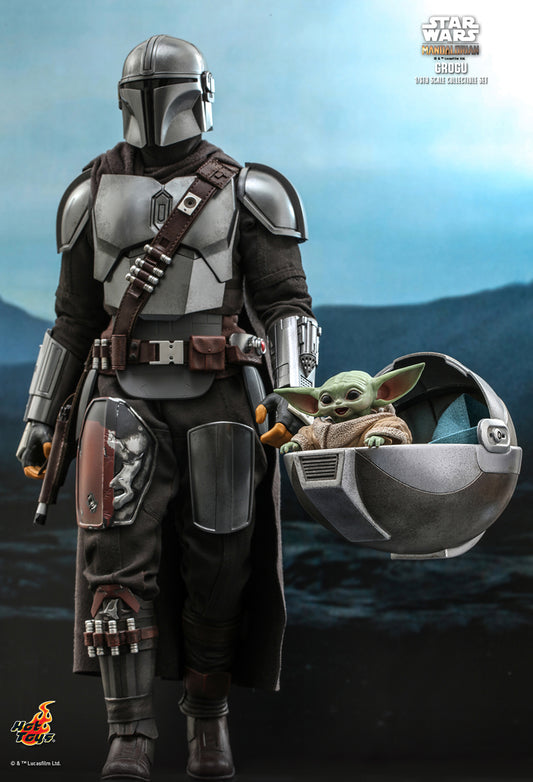 Hot Toys 1:6 -  Grogu Set - The Mandalorian - TMS043 - Star Wars