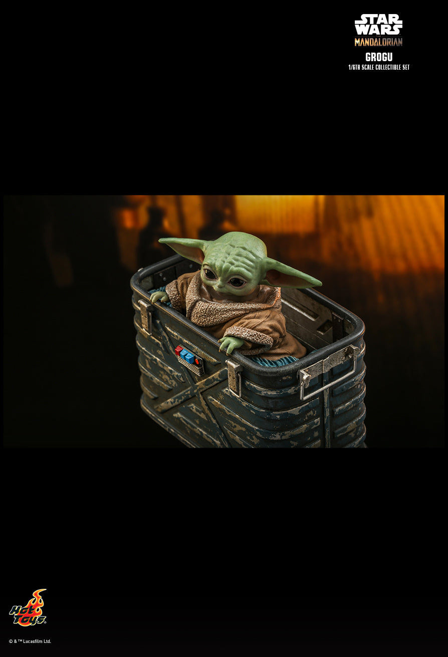 Hot Toys 1:6 - Grogu Set - The Mandalorian - TMS043 - Star Wars