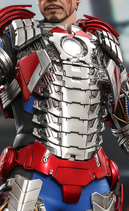 Hot Toys Iron Man 2 Chest Suit Up Armor Set Deluxe Version MMS600 1/6 Scale Parts Marvel