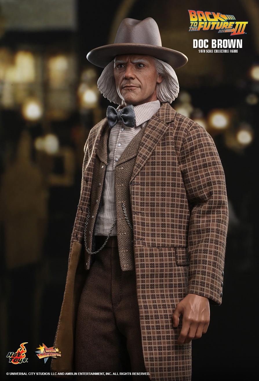 Hot Toys 1:6 - Doc Brown - Back To The Future III - MMS617