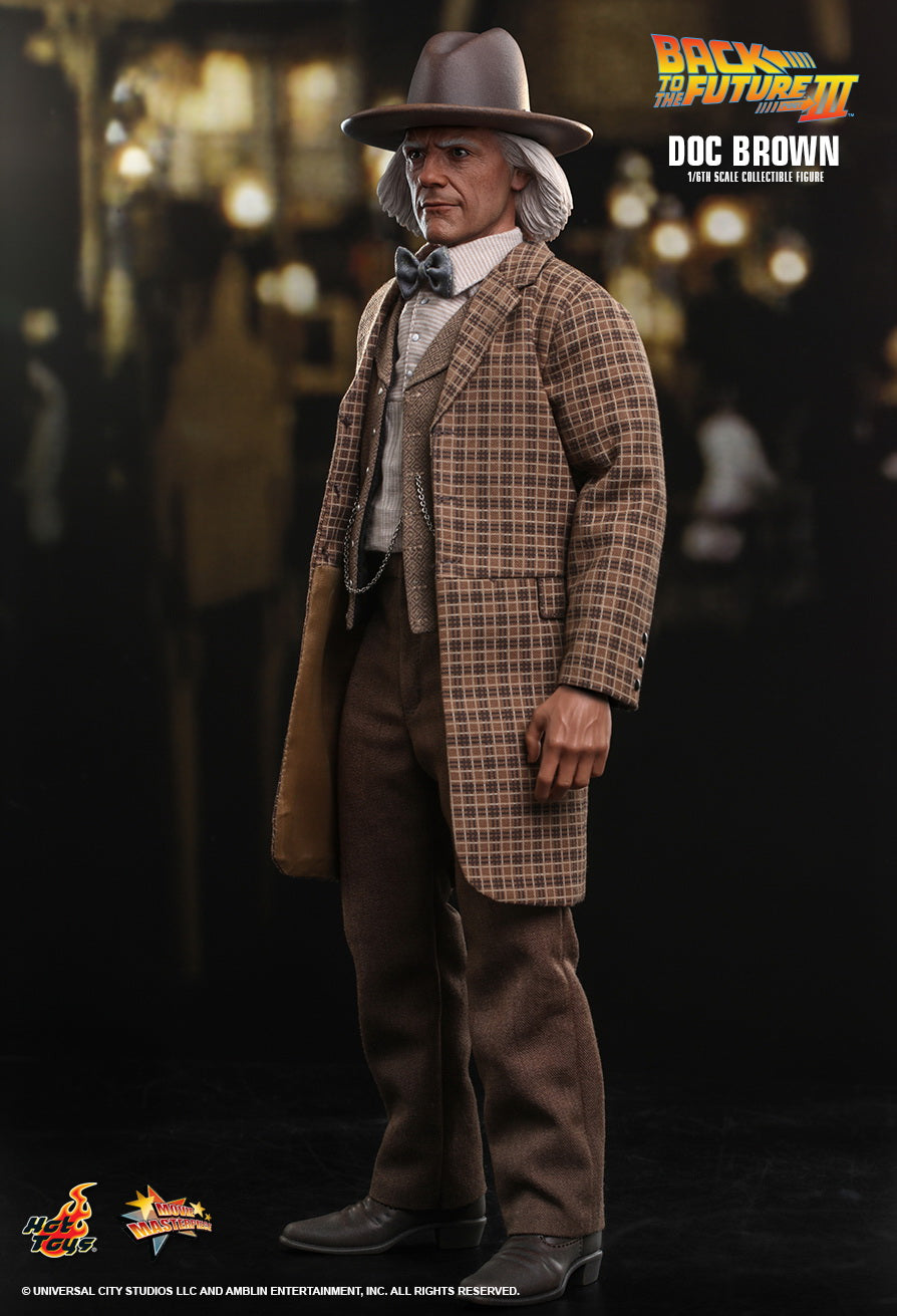 Hot Toys 1:6 - Doc Brown - Back To The Future III - MMS617