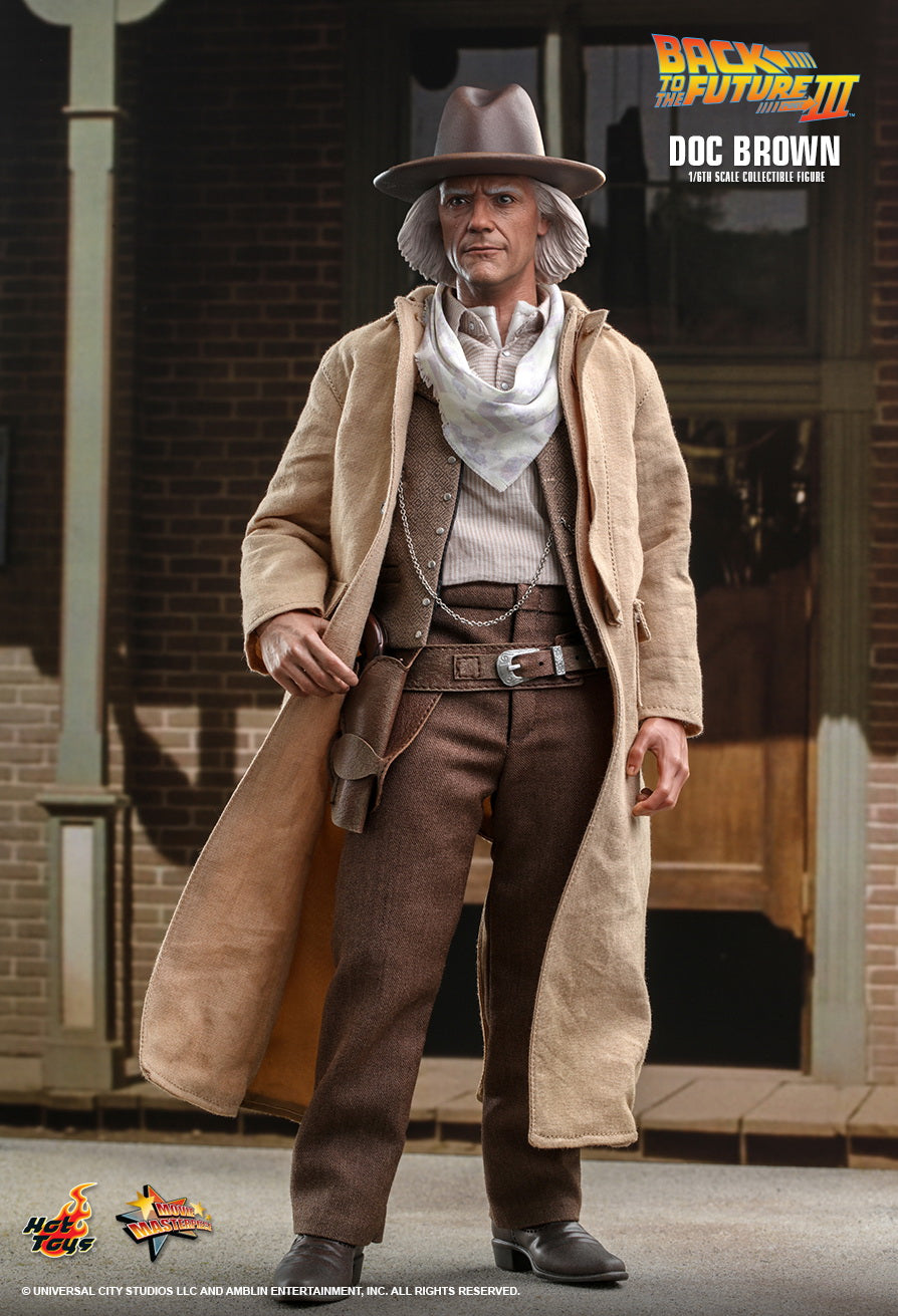Hot Toys 1:6 - Doc Brown - Back To The Future III - MMS617