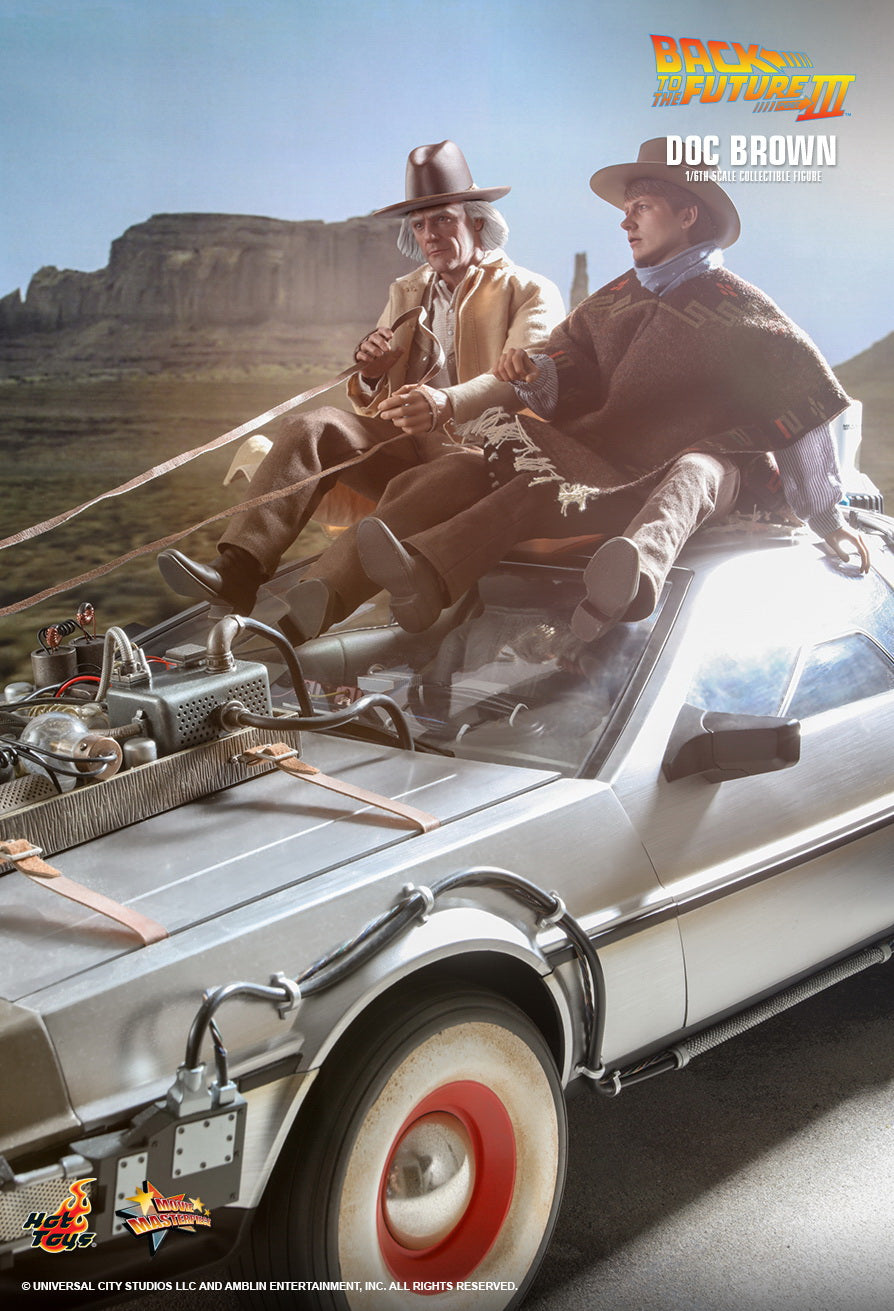 Hot Toys 1:6 - Doc Brown - Back To The Future III - MMS617