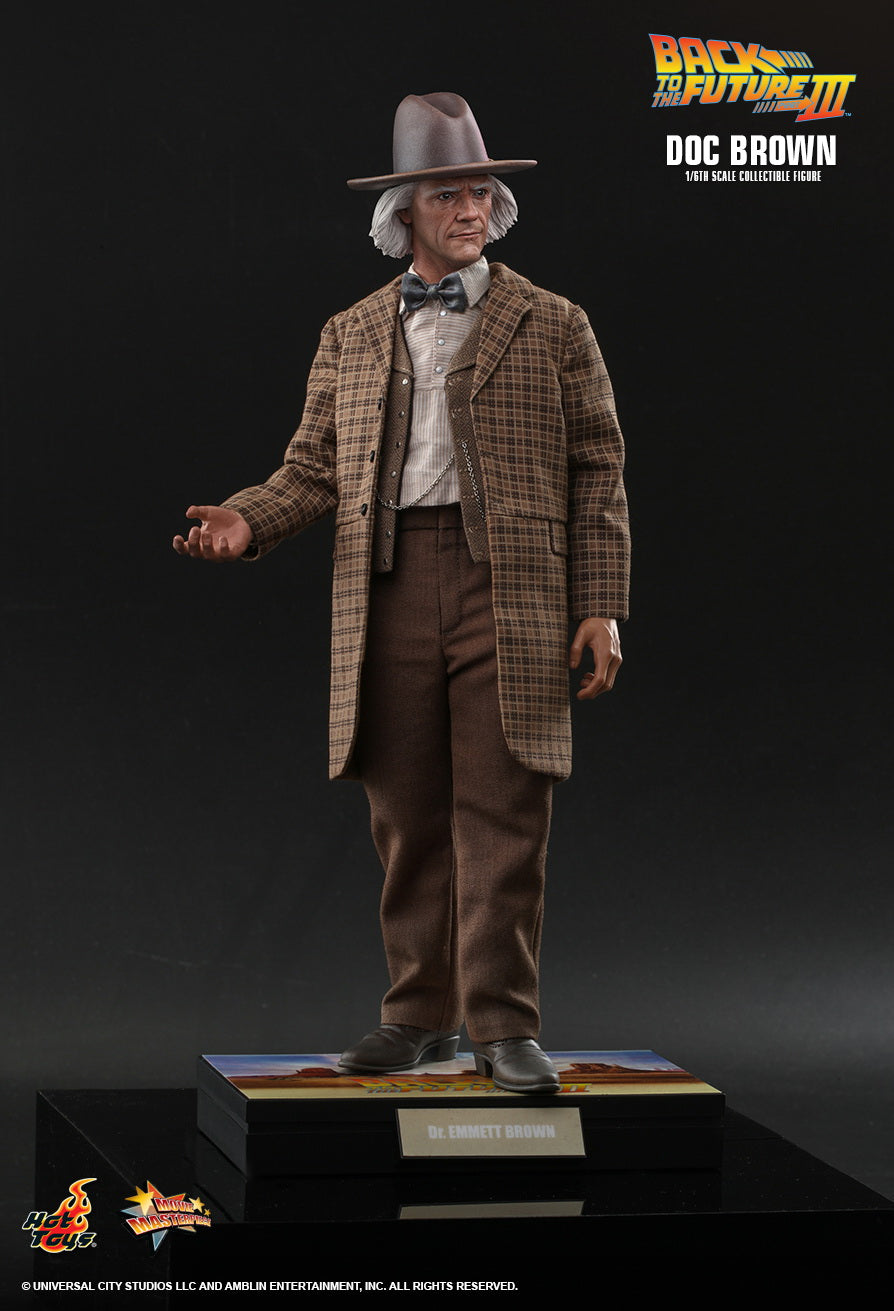 Hot Toys 1:6 - Doc Brown - Back To The Future III - MMS617