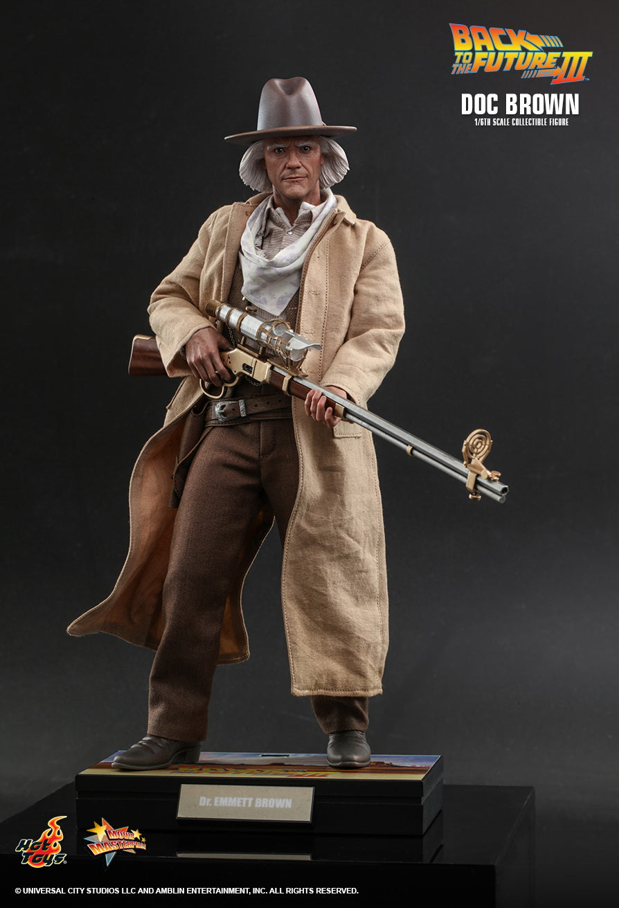 Hot Toys 1:6 - Doc Brown - Back To The Future III - MMS617