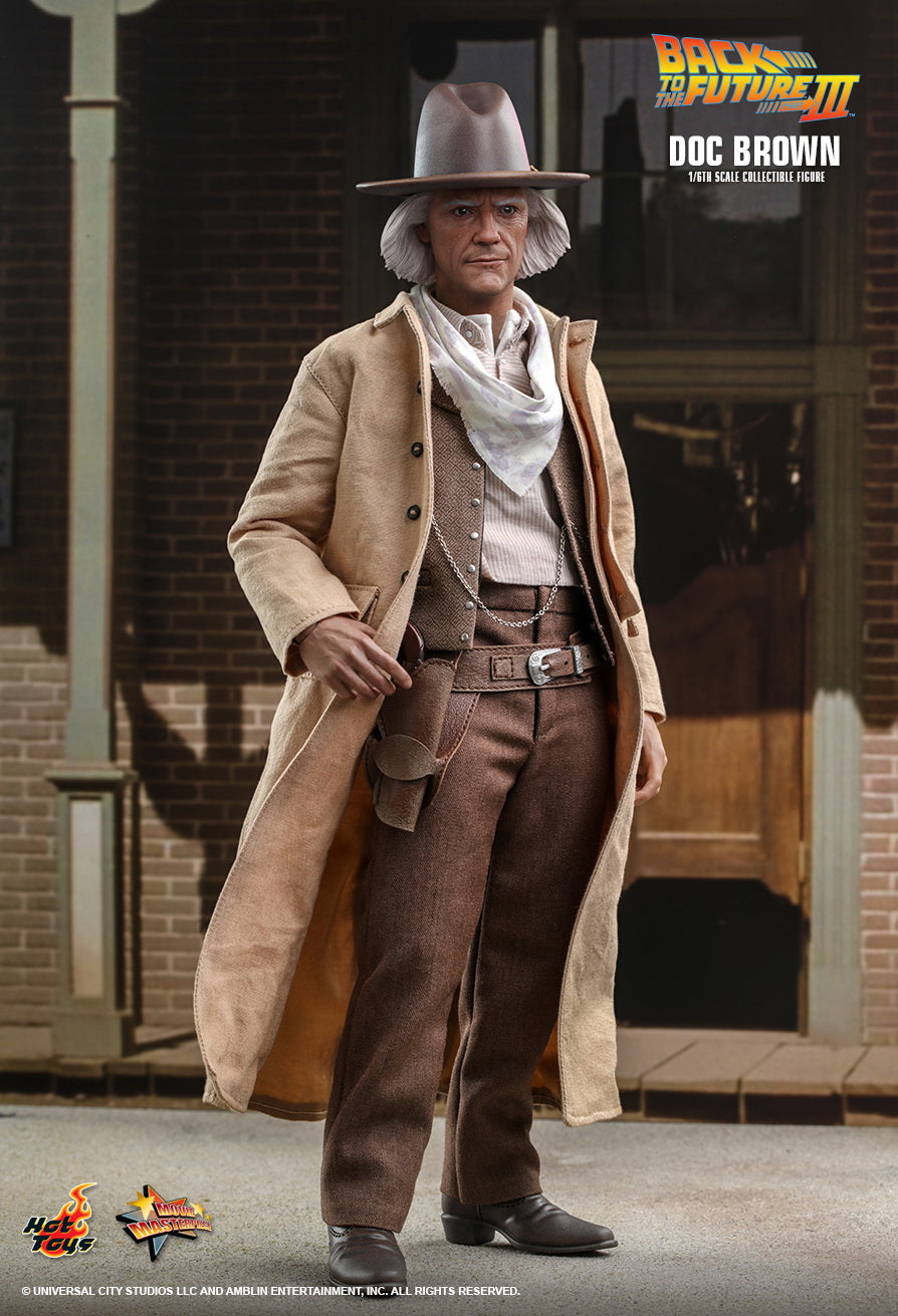 Hot Toys 1:6 - Doc Brown - Back To The Future III - MMS617