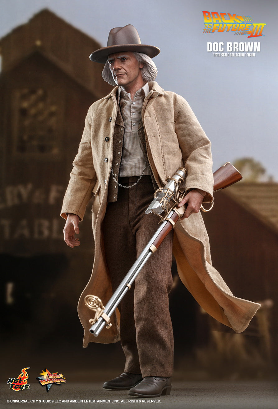 Hot Toys 1:6 - Doc Brown - Back To The Future III - MMS617