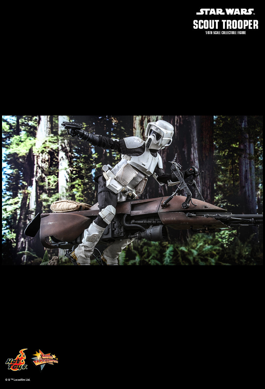 Hot Toys 1:6 - Biker Scout Trooper - Return of The Jedi - MMS611 - Star Wars