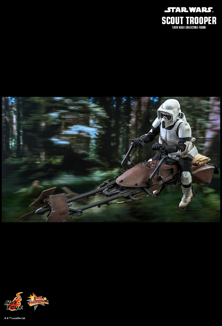 Hot Toys 1:6 - Biker Scout Trooper - Return of The Jedi - MMS611 - Star Wars